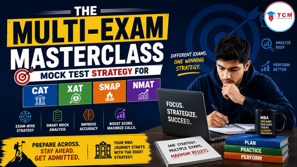 The Multi-Exam Masterclass Mock Test Strategy for CAT, XAT, SNAP, and NMAT