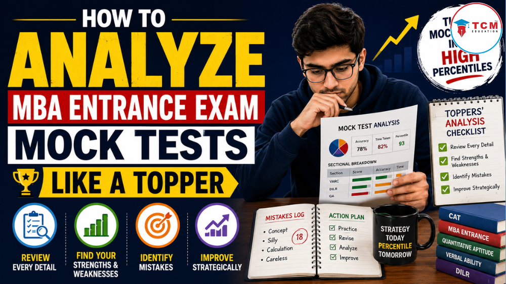 How to Analyze MBA Entrance Exam Mock Tests Like a Topper