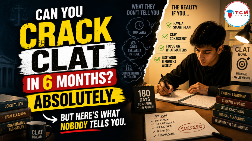 Can You Crack CLAT in 6 Months Absolutely. But Here's What Nobody Tells You.