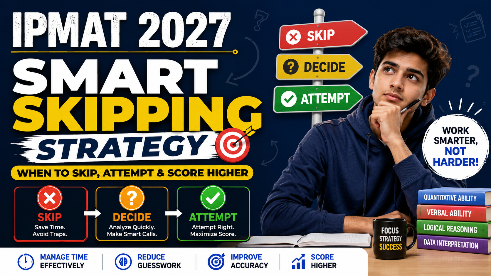 IPMAT 2027 Smart Skipping Strategy: When to Skip, Attempt & Score Higher
