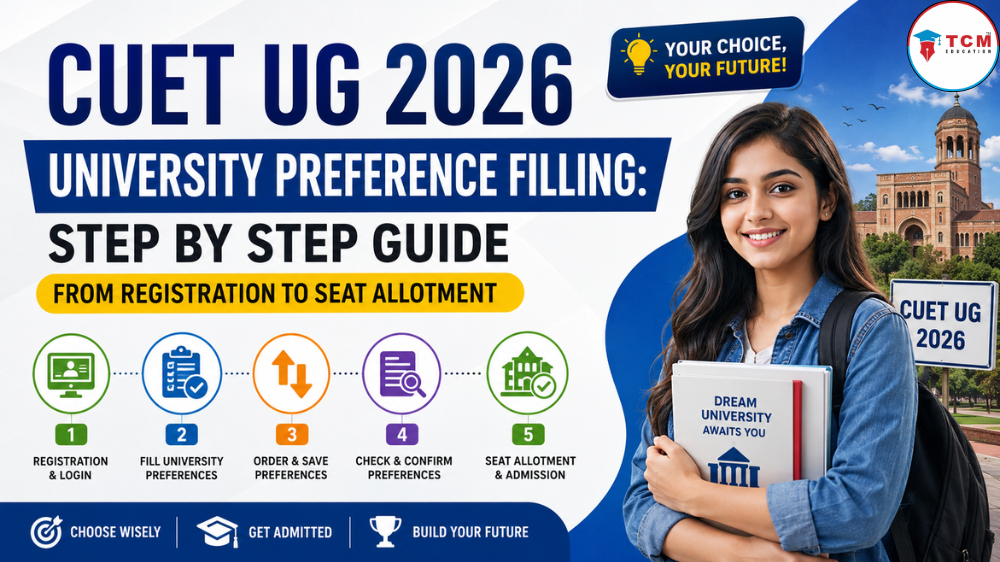 CUET UG 2026 University Preference Filling