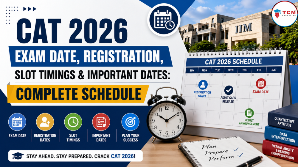 If you are preparing for CAT 2026, one of the first things you really need to catch is the CAT 2026 exam Date.