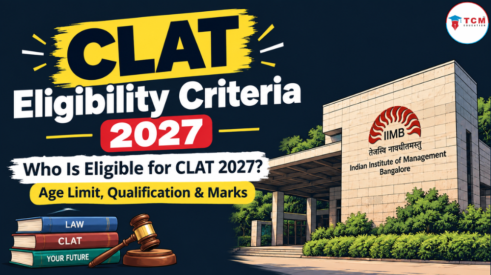 CLAT Eligibility Criteria 2027 Who Is Eligible for CLAT 2027 Age Limit, Qualification & Marks