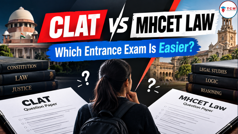 CLAT vs MHCET Law: Which Entrance Exam Is Easier?
