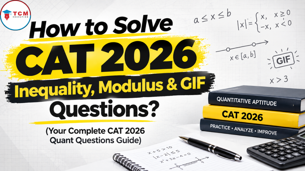How to Solve CAT 2026 Inequality, Modulus & GIF Questions?