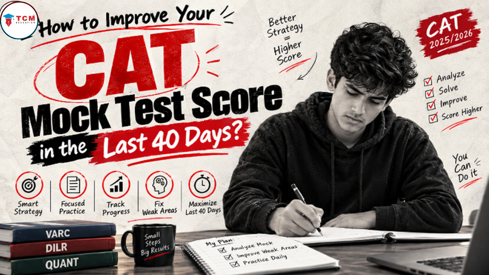 How to Improve CAT Mock Test Score in the Last 40 Days for CAT 2026