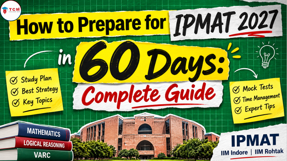 IPMAT 2027 preparation strategy with a 60-day study plan for IIM Indore