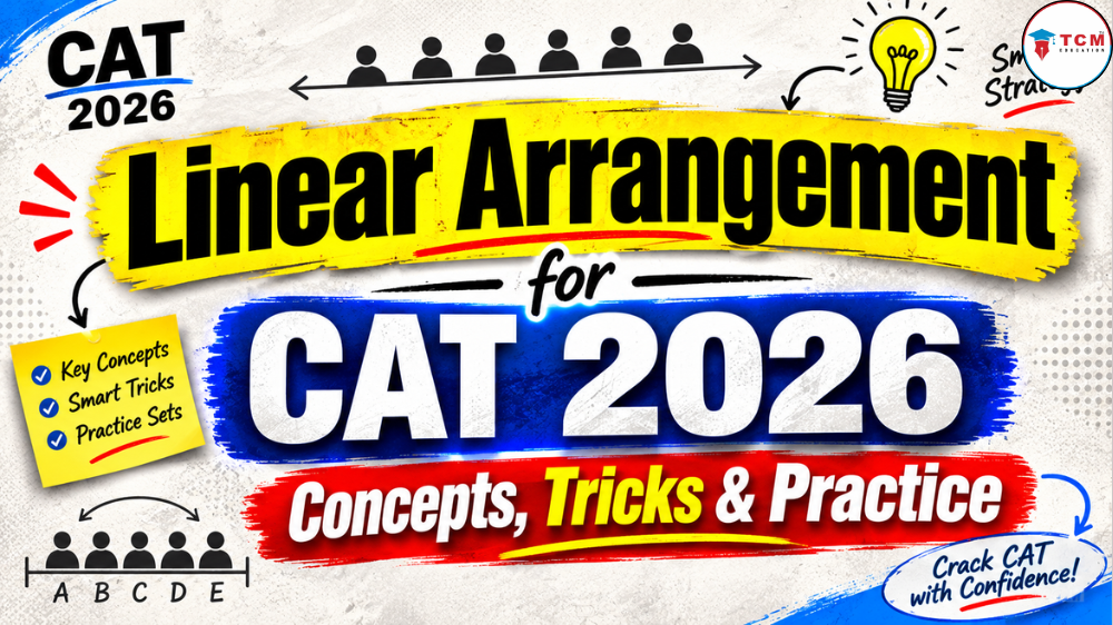 Linear Arrangement for CAT 2026 concepts, tricks and practice questions